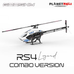 Goosky RS4 Direct Driven 400-Class RC Helicopter Combo Version White